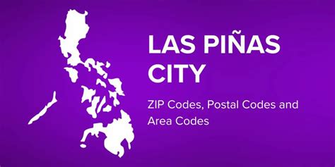 las pinas zip code